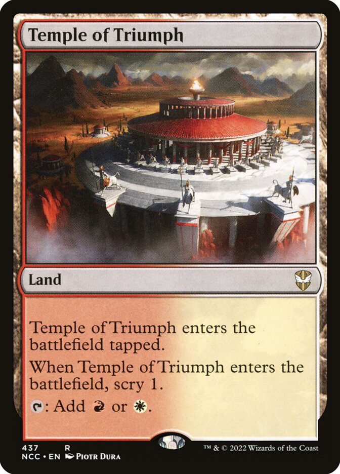Temple of Triumph, New Capenna Commander · 437