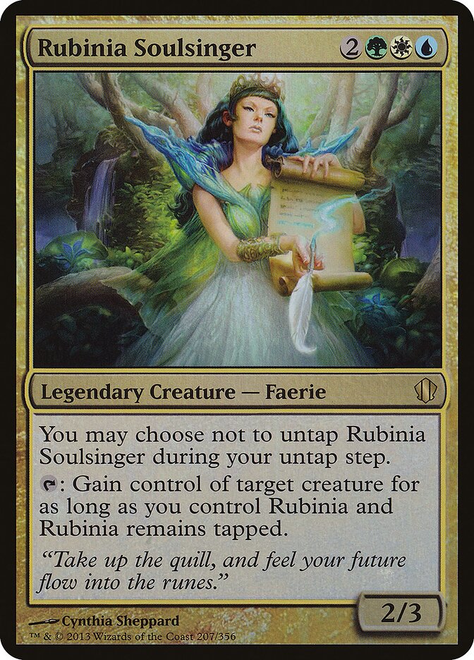 Rubinia Soulsinger, Commander 2013 Oversized · 207