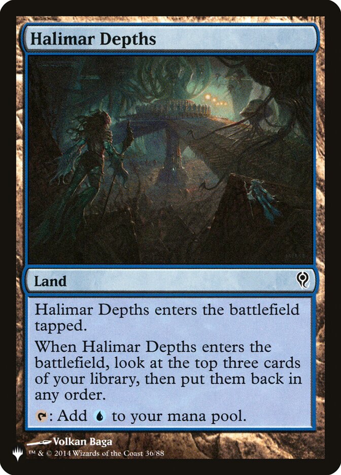 Halimar Depths, The List · ddm-36