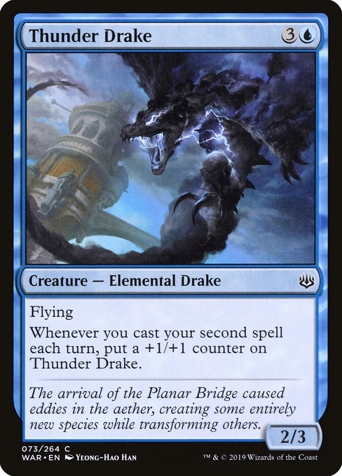 Thunder Drake, War of the Spark · 073/264