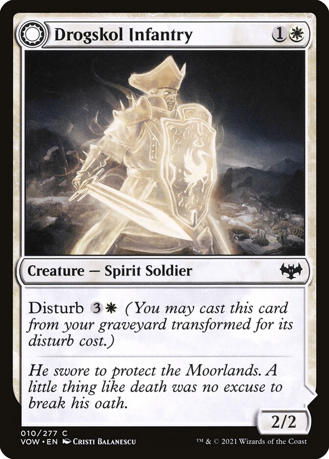 Drogskol Infantry // Drogskol Armaments, Innistrad: Crimson Vow · 010/277