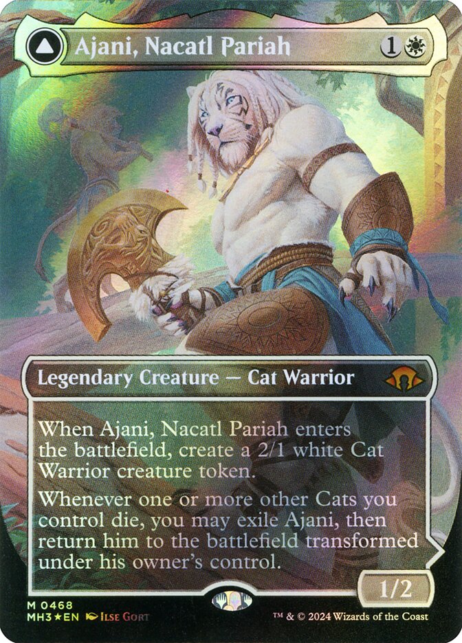 Ajani, Nacatl Pariah // Ajani, Nacatl Avenger, Modern Horizons 3 · 0468