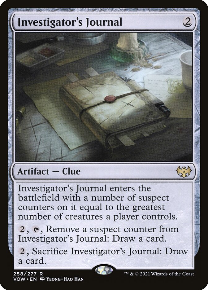 Investigator's Journal, Innistrad: Crimson Vow · 258/277