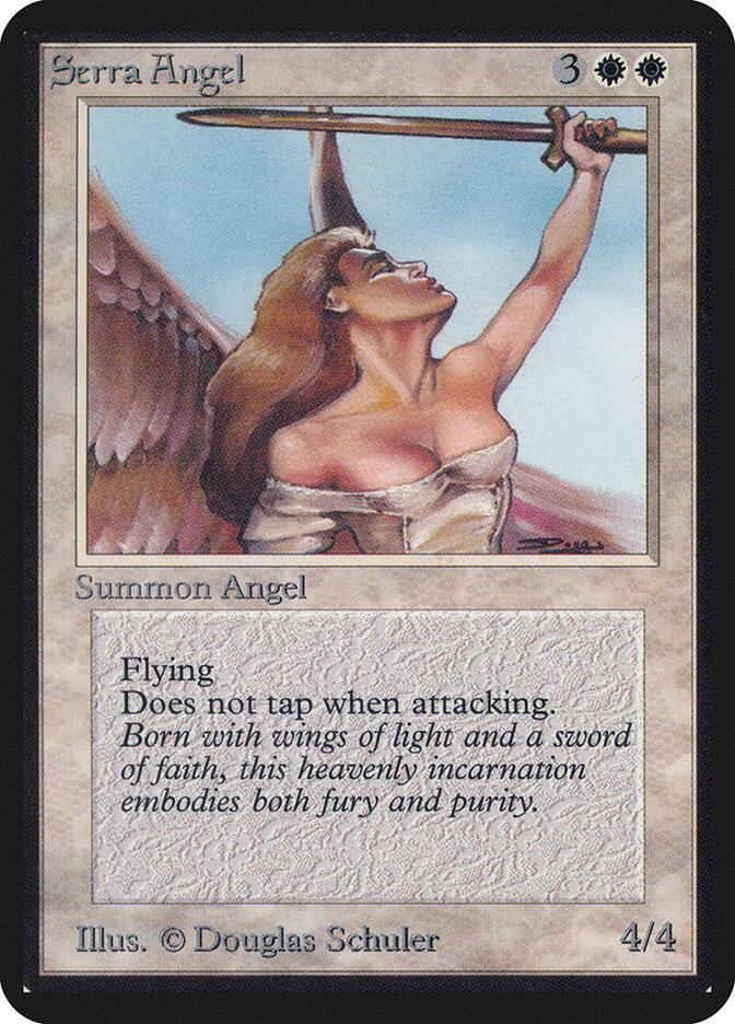 Serra Angel, Limited Edition Alpha · 39