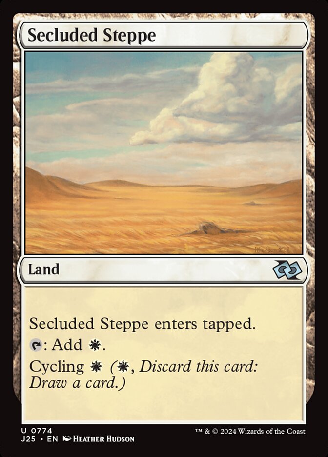 Secluded Steppe, Foundations Jumpstart · 0774