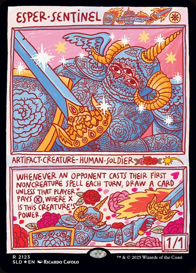 Esper Sentinel, Secret Lair Drop · 2123