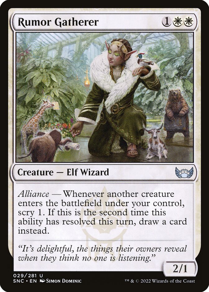 Rumor Gatherer, Streets of New Capenna · 029/281