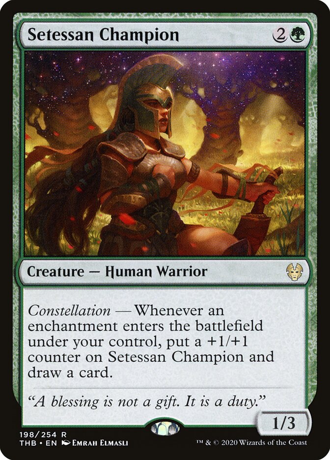 Setessan Champion, Theros Beyond Death · 198/254