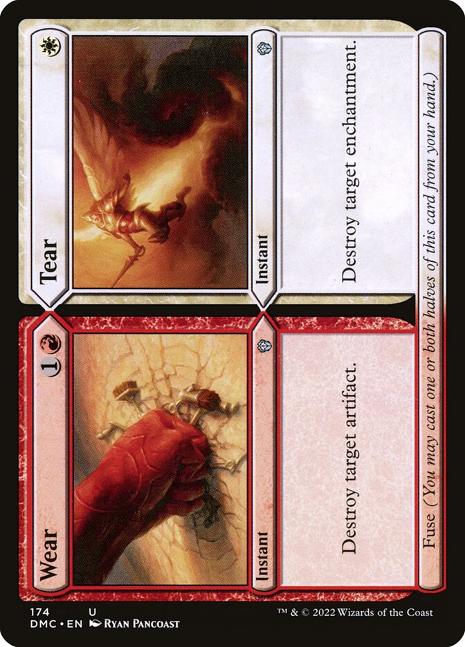 Wear // Tear, Dominaria United Commander · 174
