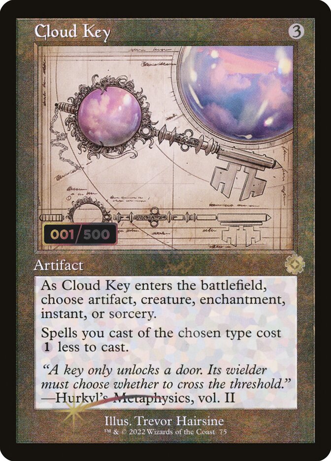 Cloud Key, The Brothers' War Retro Artifacts · 75z