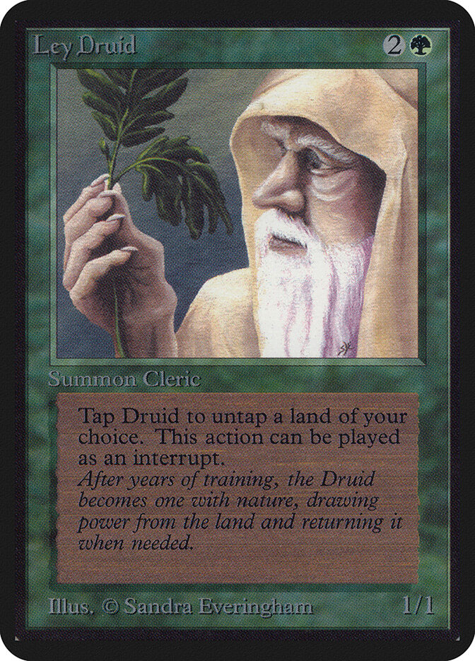 Ley Druid, Limited Edition Alpha · 205