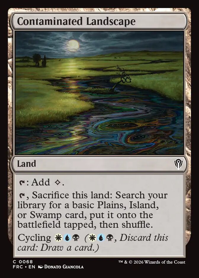 Contaminated Landscape, Reality Fracture Commander · 0068