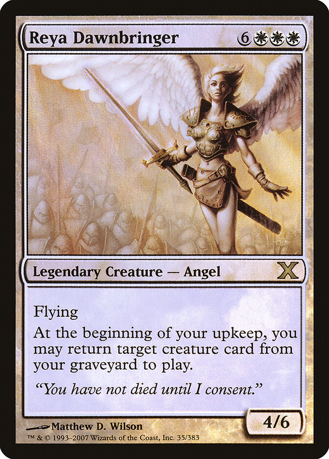 Reya Dawnbringer, Tenth Edition · 35-star