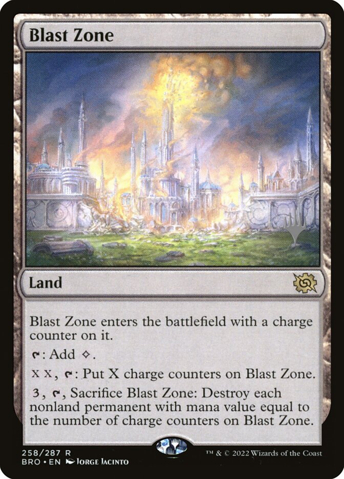 Blast Zone, The Brothers' War Promos · 258/287