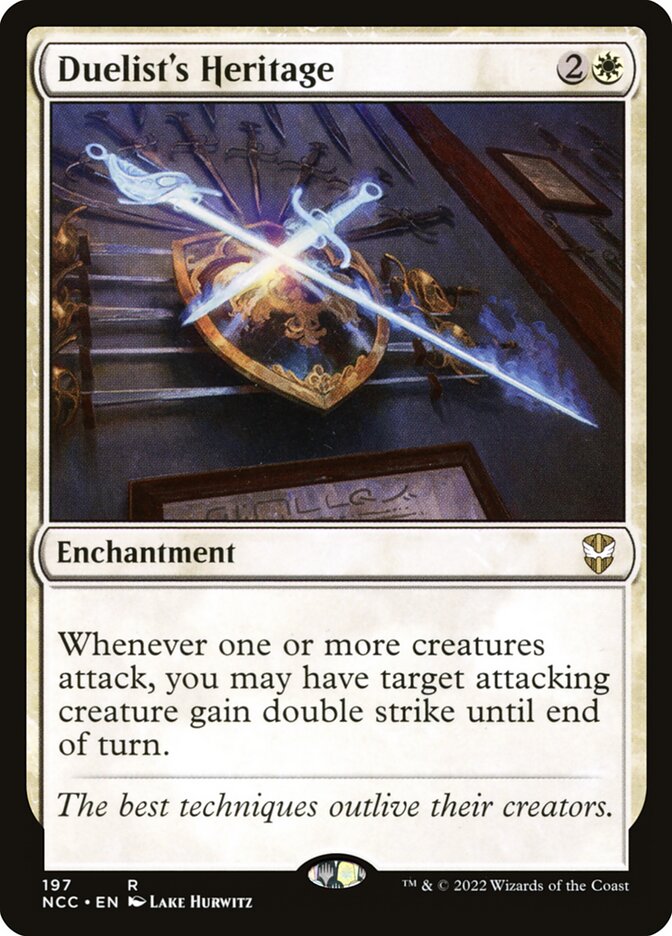 Duelist's Heritage, New Capenna Commander · 197