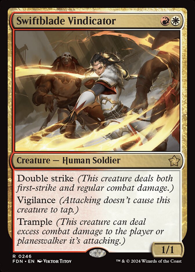 Swiftblade Vindicator, Foundations · 0246