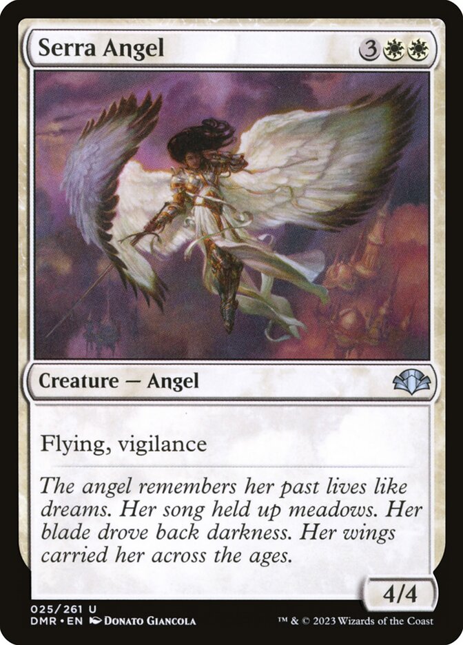 Serra Angel, Dominaria Remastered · 025/261