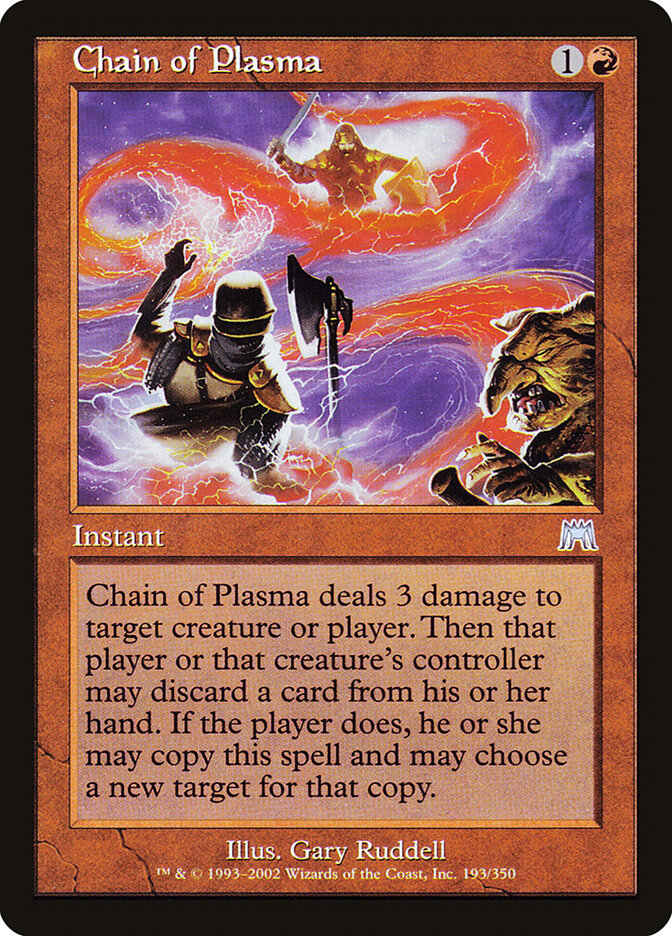 Chain of Plasma, Onslaught · 193/350