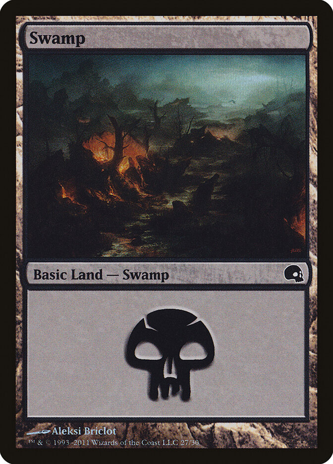 Swamp, Premium Deck Series: Graveborn · 27/50