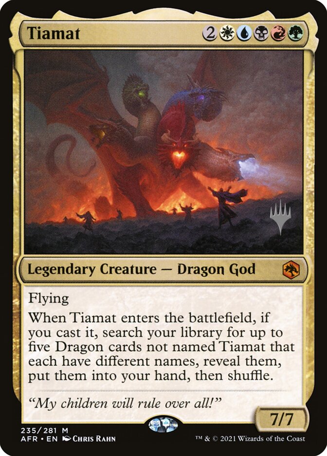 Tiamat, Adventures in the Forgotten Realms Promos · 235/281