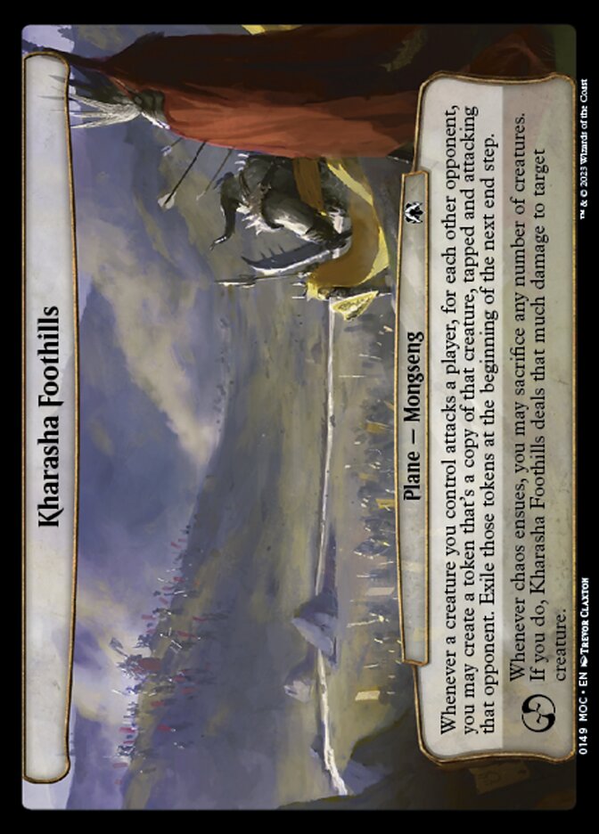 Kharasha Foothills, March of the Machine Commander · 0149