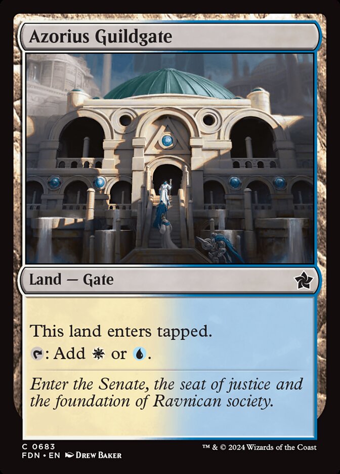 Azorius Guildgate, Foundations · 0683