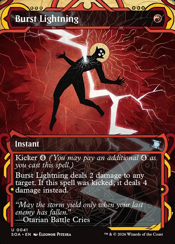 Burst Lightning, Secrets of Strixhaven Mystical Archive · 0041