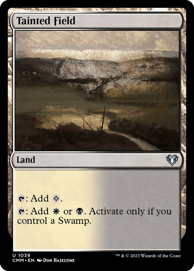 Tainted Field, Commander Masters · 1039