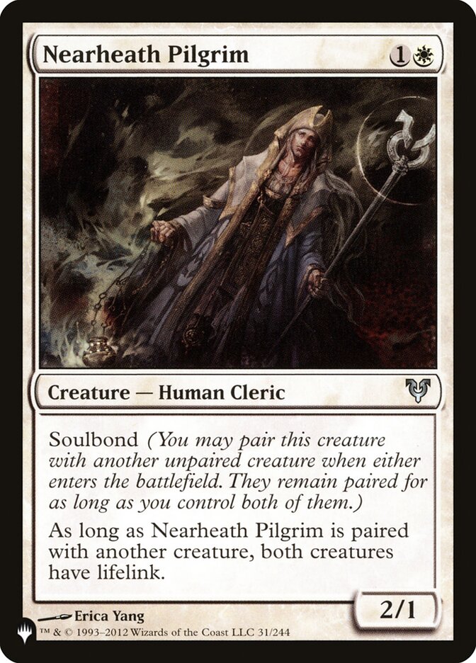 Nearheath Pilgrim, The List · avr-31