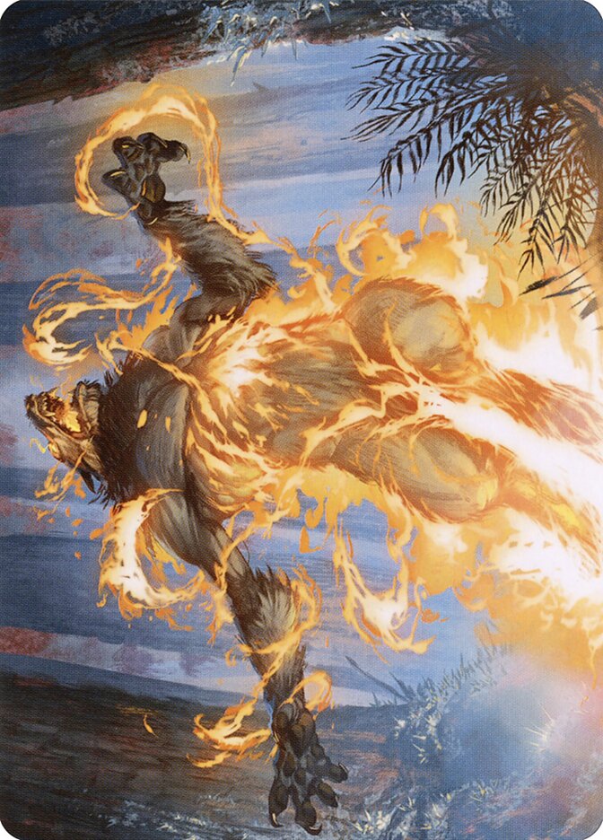 Burn the Accursed // Burn the Accursed, Midnight Hunt Art Series · 042