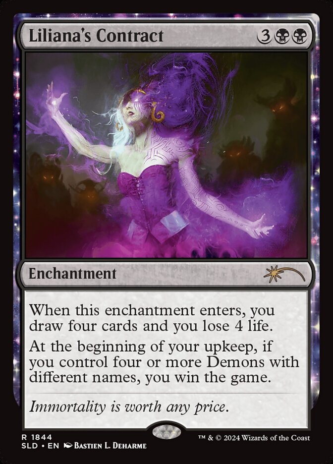 Liliana's Contract, Secret Lair Drop · 1844