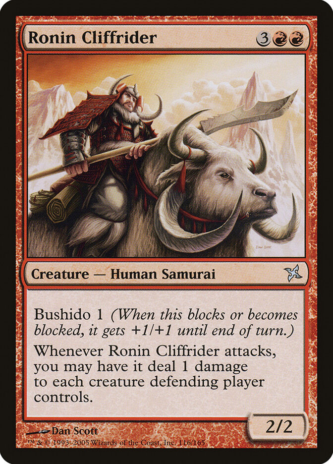 Ronin Cliffrider, Betrayers of Kamigawa · 116/165