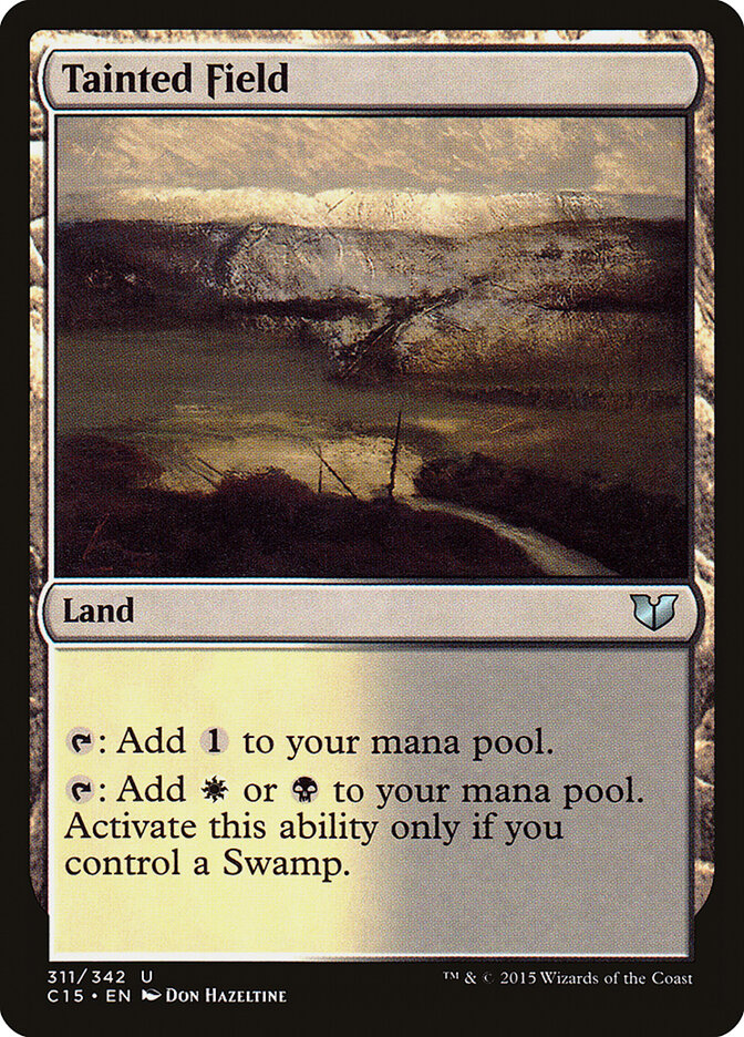 Tainted Field, Commander 2015 · 311/342