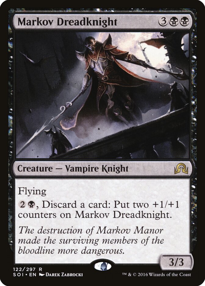 Markov Dreadknight, Shadows over Innistrad · 122/297