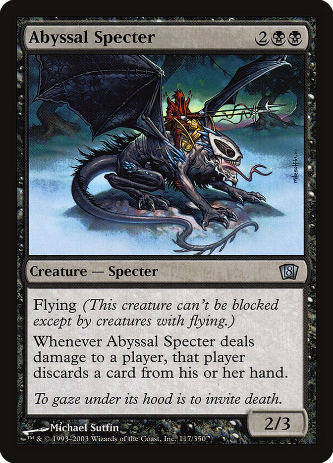 Abyssal Specter, Eighth Edition · 117-star