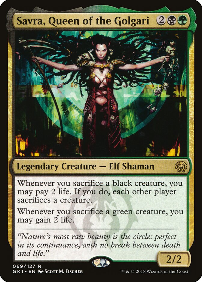 Savra, Queen of the Golgari, GRN Guild Kit · 069/127