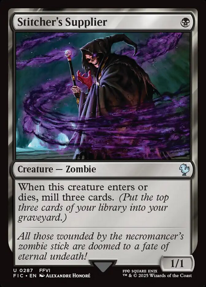 Stitcher's Supplier, Final Fantasy Commander · 0287