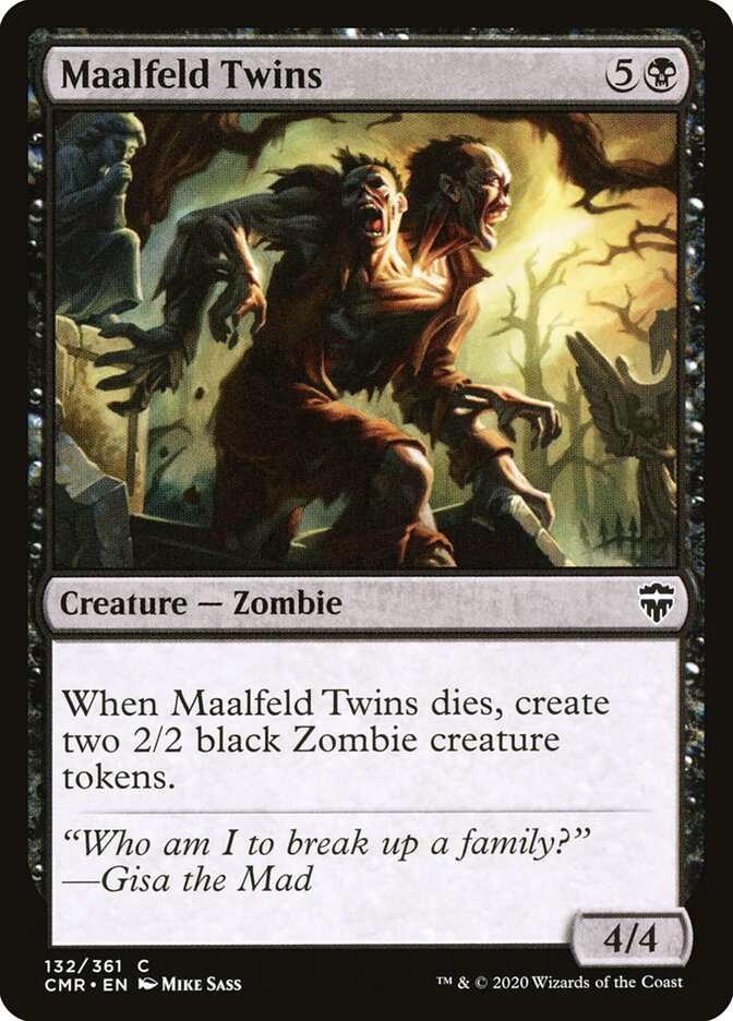 Maalfeld Twins, Commander Legends · 132/361
