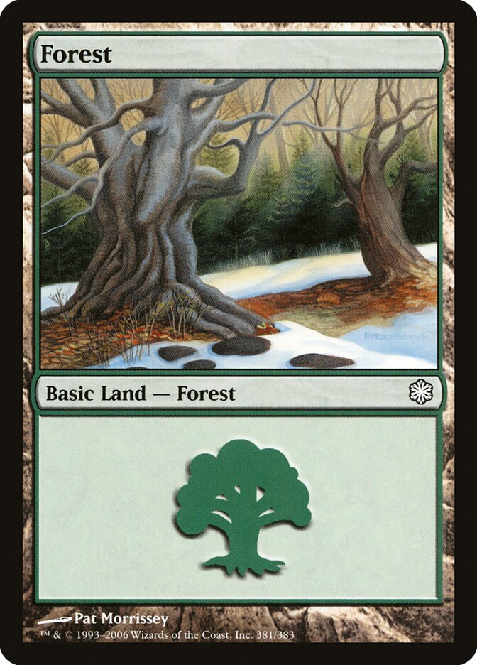 Forest, Coldsnap Theme Decks · 381