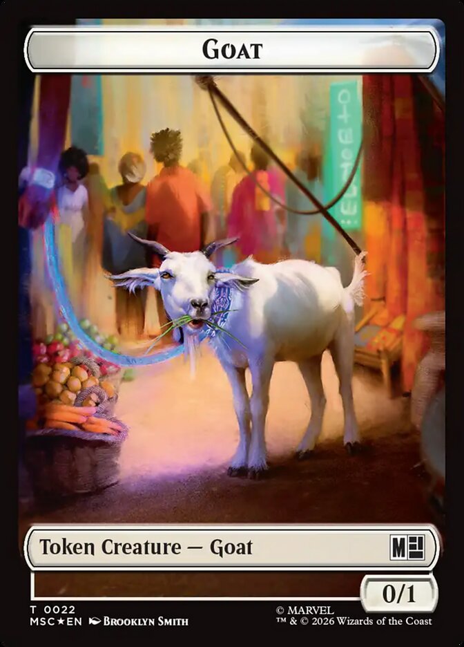 Goat, Marvel Super Heroes Commander Tokens · 0022