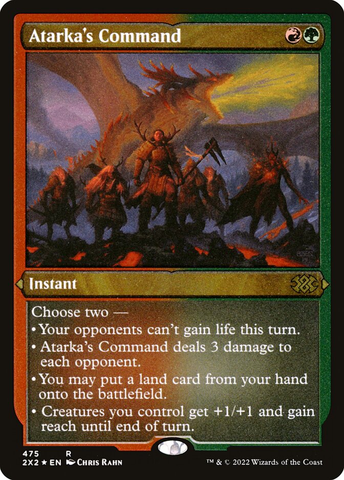 Atarka's Command, Double Masters 2022 · 475