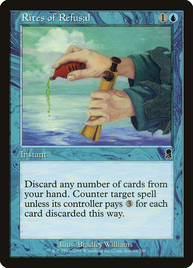 Rites of Refusal, Odyssey · 99/350