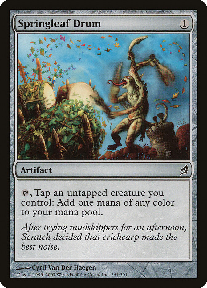 Springleaf Drum, Lorwyn · 261/301