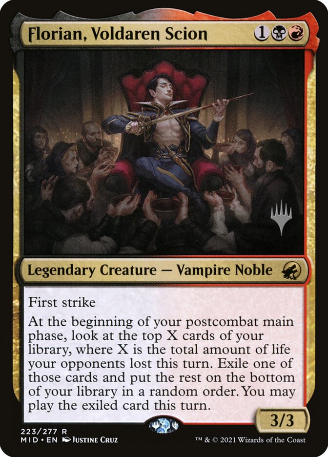 Florian, Voldaren Scion, Innistrad: Midnight Hunt Promos · 223/277
