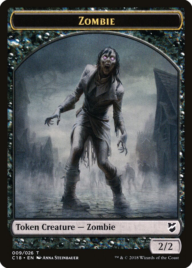 Zombie, Commander 2018 Tokens · 009