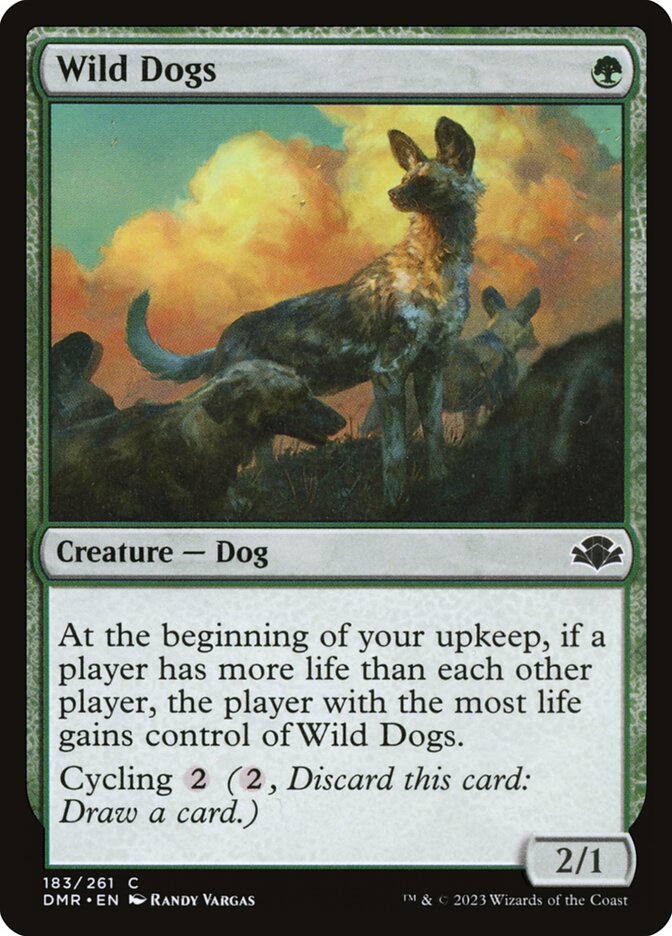 Wild Dogs, Dominaria Remastered · 183/261