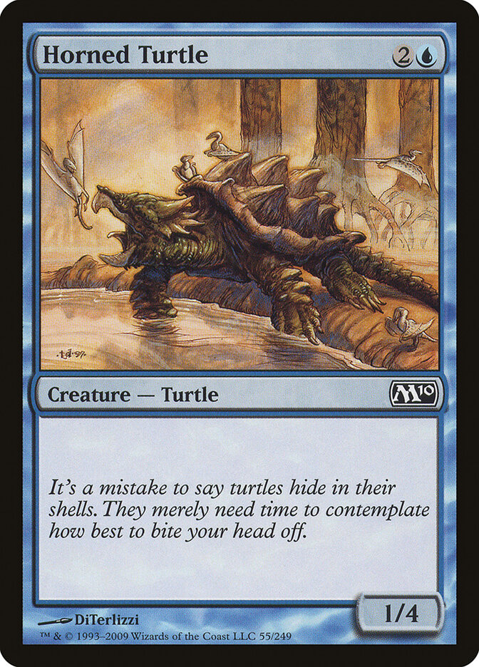 Horned Turtle, Magic 2010 · 55/249