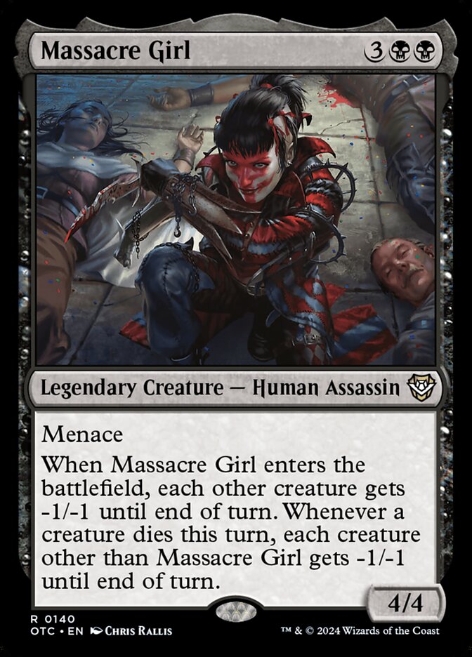 Massacre Girl, Outlaws of Thunder Junction Commander · 0140