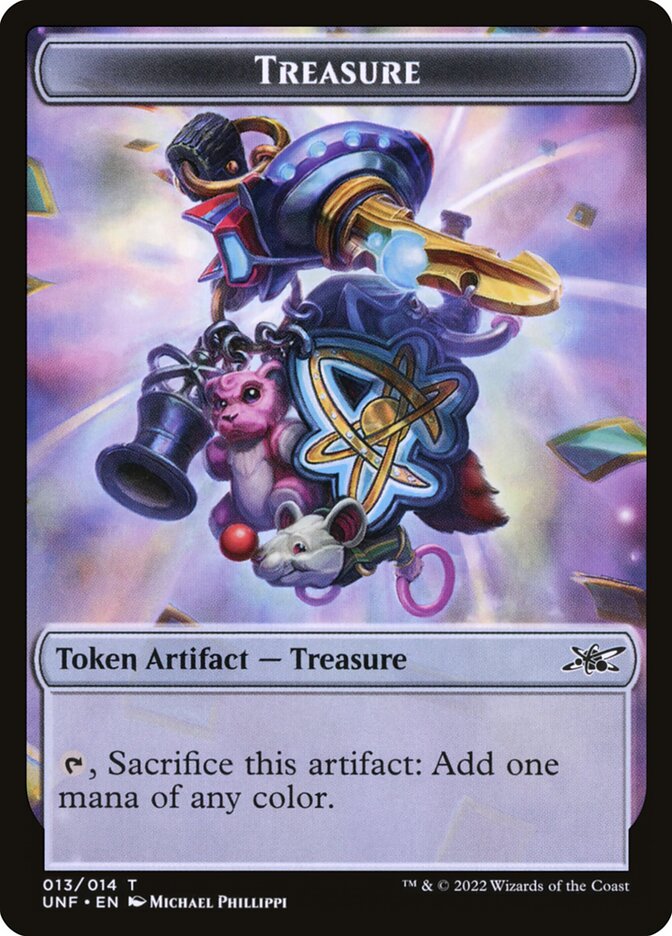 Treasure, Unfinity Tokens · 013