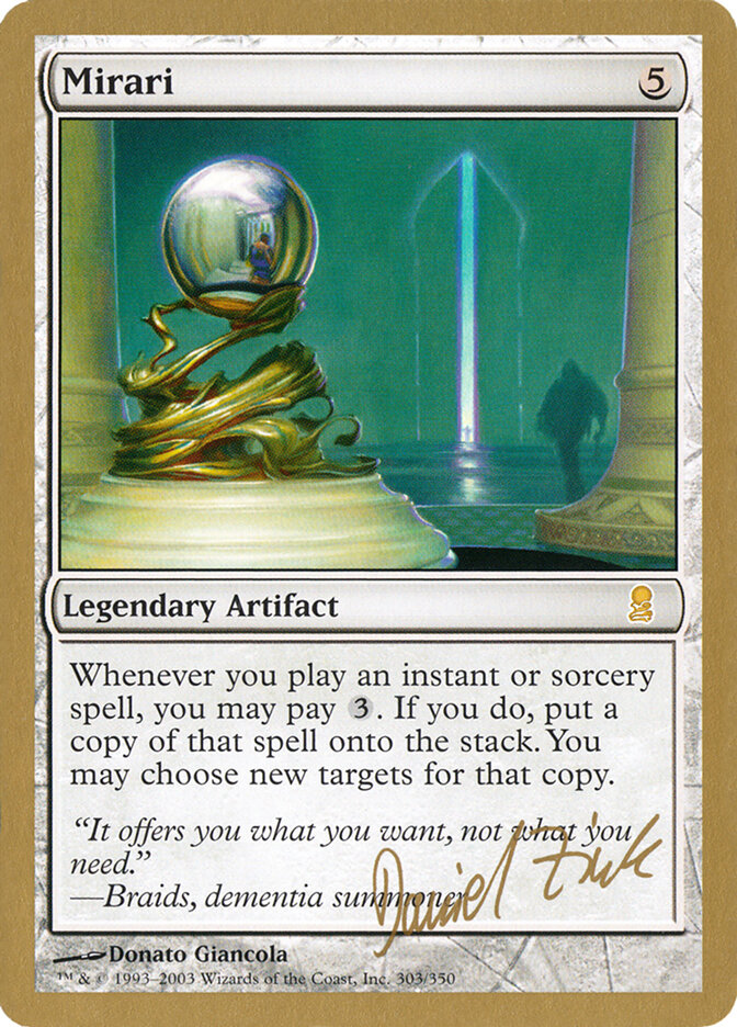 Mirari, World Championship Decks 2003 · dz303